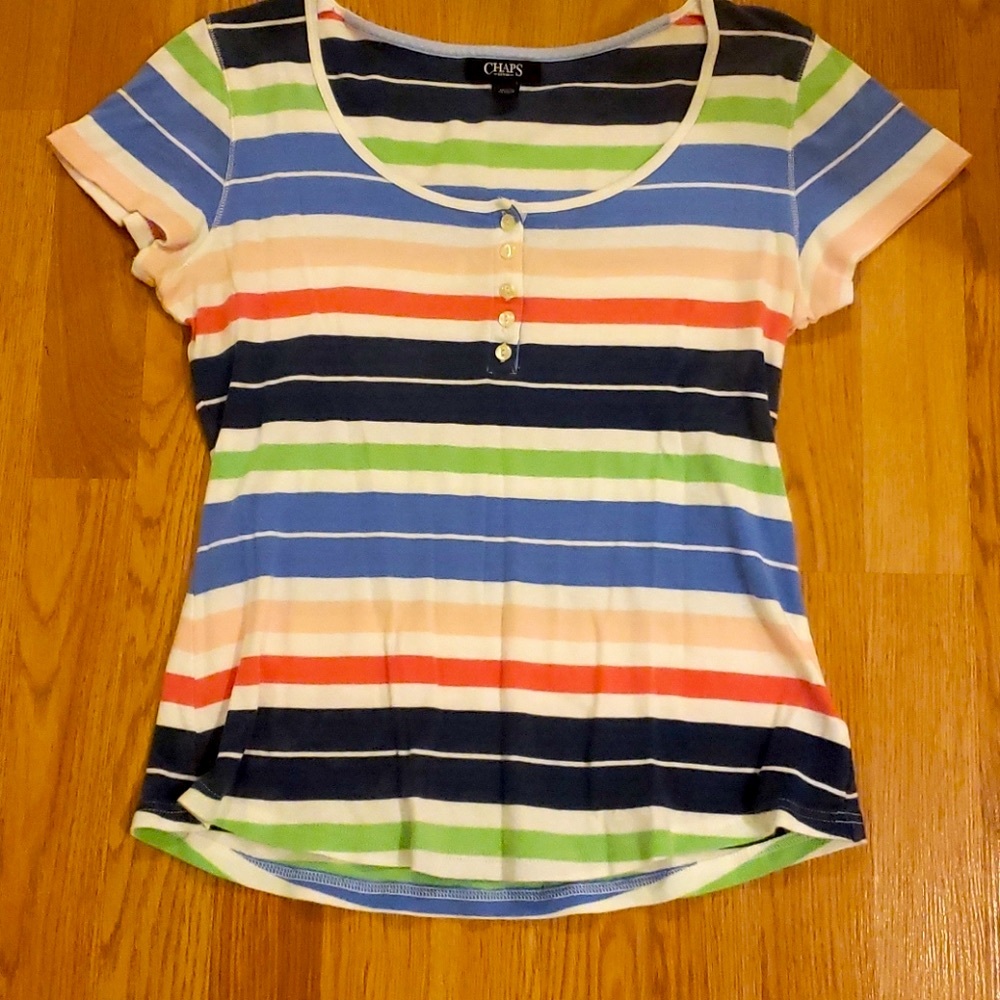 Ladies CHAPS Shirt Size M